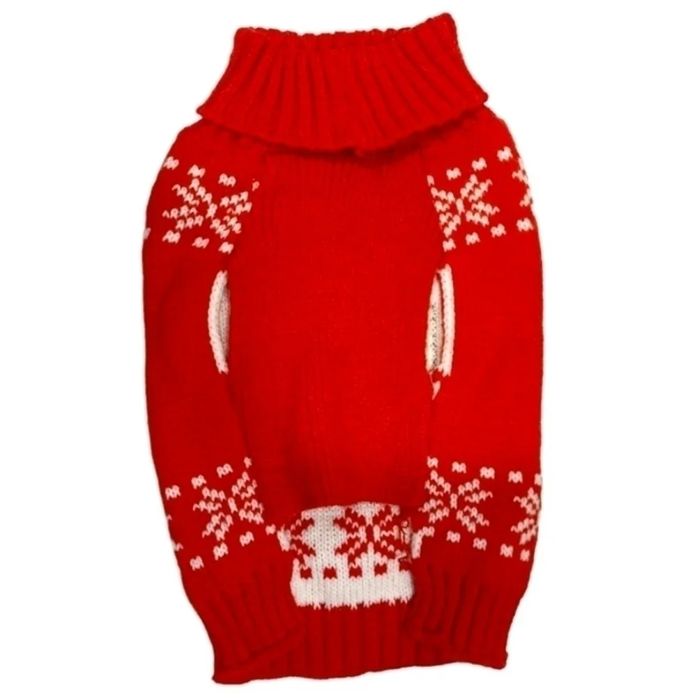 NWT Merry & Bright Pet Dog Dont Open Unitl Christmas Sweater Medium Holiday New